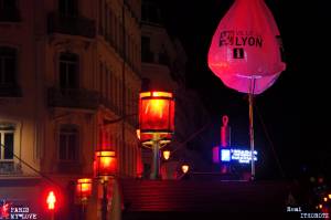 LYON - Fete des Lumieres 2017 - Place Louis Pradel