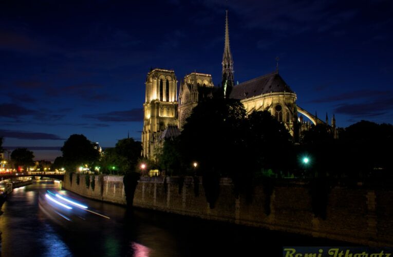 Notre-Dame à l’heure bleue